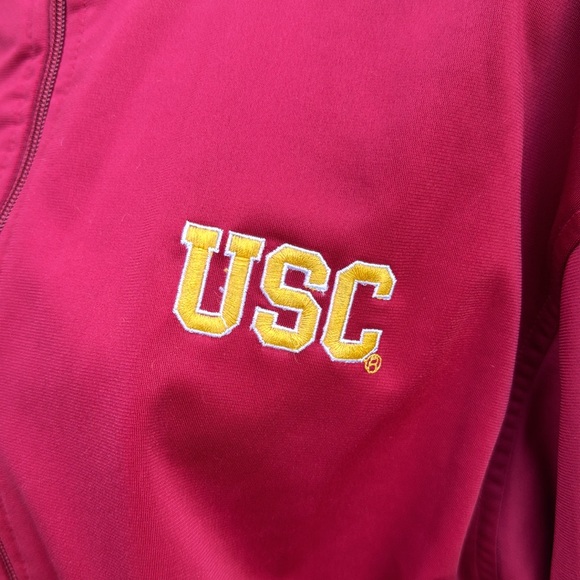EUC USC Trojans Women’s Track Jacket Size Medium - Picture 3 of 5